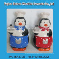 Ceramic adorável pinguim cerâmica higiênico guardanapo